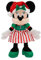 Disney Store Minnie Maus - Weihnachtliches Kuscheltier 2023, 38, grün