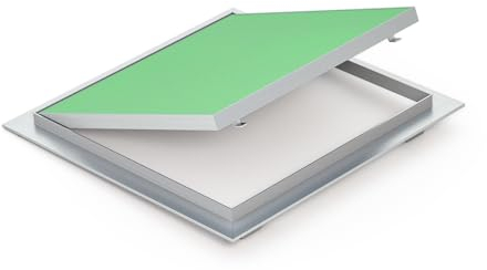 Wartungs Inspektionsklappe Revisionsklappe Revisionstür Feuchtraum Gipskarton Alu befliesbar - 300x300x12,5