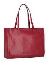 The Bridge HORIZONTAL MIRRA SHOPPER, rot