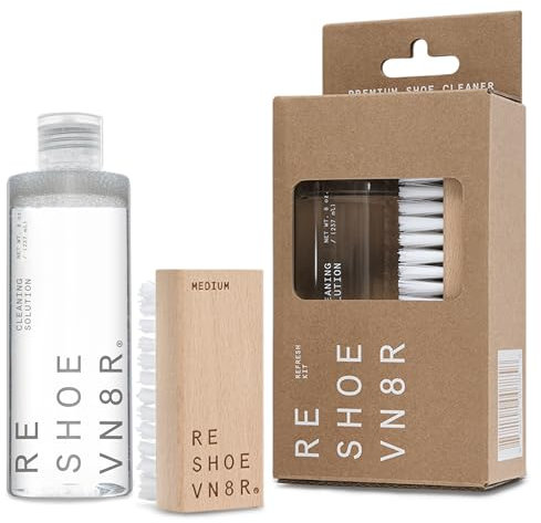 Reshoevn8r Refresh Kit Sneaker Trainer Shoe Cleaning 8oz Solution and Brush