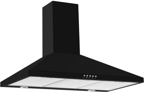 Amica KH 17285 S EEK: A Kaminhaube, 90 cm breit, Ab-/Umluft, 602 m³h, 3 Stufen, Edelstahl