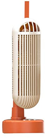 Kealbaus ventilador de torre USB 2400MAh batería recargable torre ventilador de mesa enfriador de aire de escritorio portátil para acampar estudio en casa