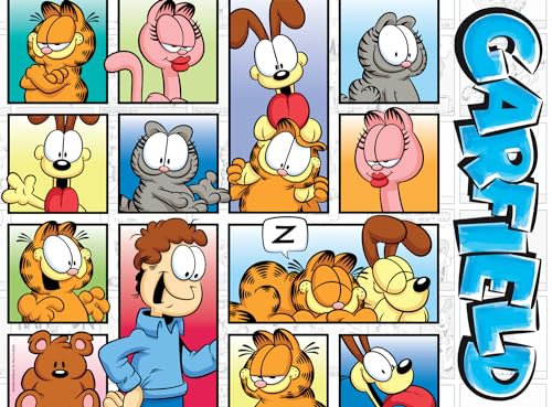 Buffalo Games - Paramount Garfield Collage - 1000-teiliges Puzzle für Erwachsene, herausforderndes Puzzle, perfekt für Spieleabende - Fertige Größe ist 26,75 x 19,75 cm