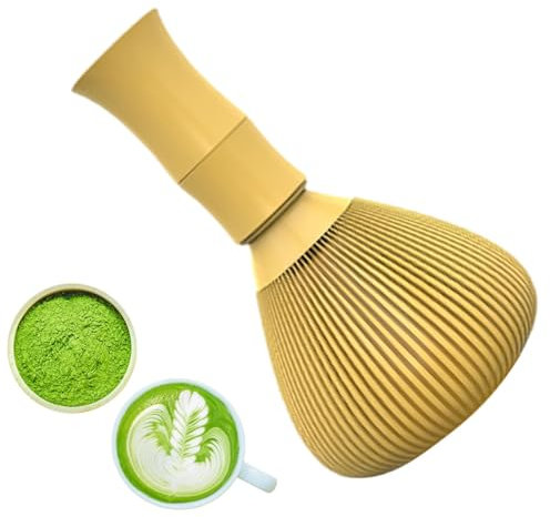 Batidor de Té Matcha - Chasen de Bambú Hecho a Mano | Tradicional para Té Ceremonial | Premium para un Matcha Espumoso