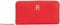 Tommy Hilfiger Portefeuille Femme Logotape avec Fermeture Éclair, Rouge (Primary Red), Taille Unique