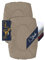 Marie´s Home 2er Pack Kissenbezug für Nackenstützkissen - Kopfkissenbezug für Nackenkissen - Spannbezug und Kissenbezug 1627.2372, M (35-40 x 55-60 cm), Sand