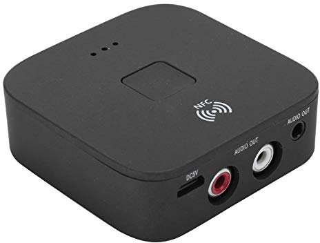 Receiver 3,5 Mm Wirel A Receiver für TV Auto NFC zu Adapter Musik Receiver für Auto/Heimstereoanlage Wirel A mit 3,5 Mm für TV/Heimkino