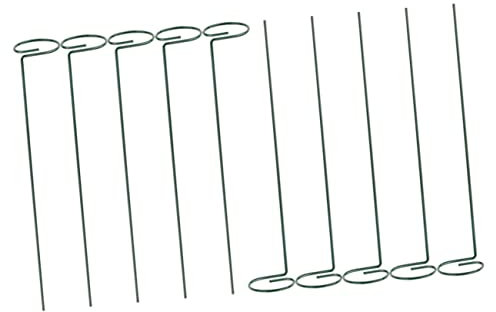 BESPORTBLE 10 Stück Gartenspalier Für Kletterpflanzen Im Freien Robustes Rankgitter Für Pflanzen Rankgitter Für Blumentöpfe Klein Rund 30 cm