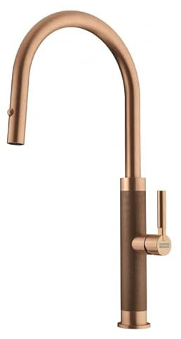 Franke Kitchen Sink tap with a Pull-Out spout Mythos Masterpiece Pull-Out Spray - Copper - 115.0711.557