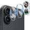 AIYEEN Camera Lens Protector (3 Pack) Compatible with iPhone 16 6.1 & iPhone 16 Plus 6.7 Camera Lens Cover Protection, 9H Tempered Glass, HD Clear Anti-Scratch [Night Shooting Mode]