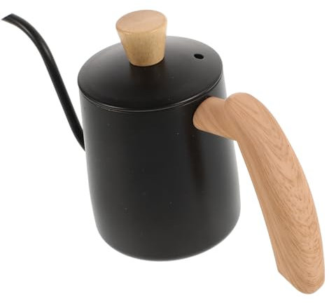 Warmhm Coffee Kettle Stainless Steel Drip Pot with Hanging Ear Design for Precise Water Control for Home Brewing Camping Coffee Brewing Accessories