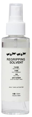 Golf Grip Solvent, 120ml Golf Club Regripping Solvent Solution, Professional Repair Solution for Easy Regripping and Grip Repair