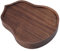 Nikou Bandeja de té de madera estilo chino, pequeña bandeja multifuncional para servir en casa u oficina, bandeja de madera para servir té, 40 x 25 x 4 cm, acabado