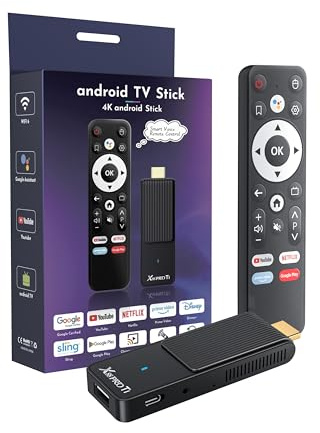 GREALT Android TV Stick 14.0 2025 TV Stick 2GB RAM 16GB ROM