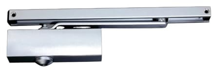 Ferme-porte coupe-feu hydraulique en aluminium de style élégant avec bras parallèle