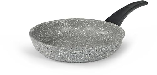 FLONAL DURA INDUCTION padella in alluminio antiaderente 28cm, spessore 3,5mm, H: 5,4cm, adatta a tutti i fuochi inclusa induzione, effetto pietra