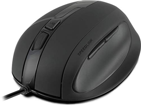 Speedlink OBSIDIA Ergonomic Mouse mit USB Anschluss - Ergonomische Maus - schwarz