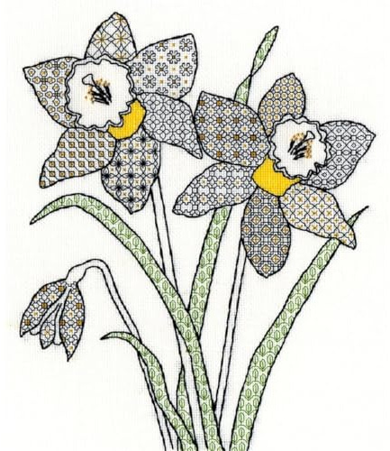 Bothy Threads Cross Stitch Kit - Daffodil