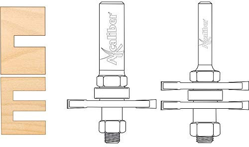 Axcaliber Biscuit Jointing Cutter Set