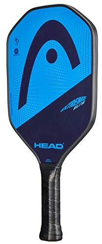 HEAD Paleta de Pickleball de Fibra de Vidrio – Extreme Elite Paddle con núcleo de polímero de Panal y Agarre cómodo, Azul/Negro, Talla única
