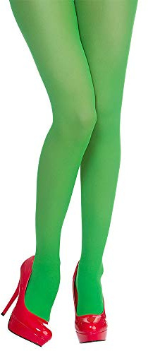 Wicked Costumes Adult Ladies Green Elf Tights (One Size) Fancy Dress Accessory