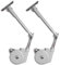 Lid Stay 105 Degree Open with Soft Close, Lid Support for Toy Box and Upward Top-Opening Flap Doors Pack of 2