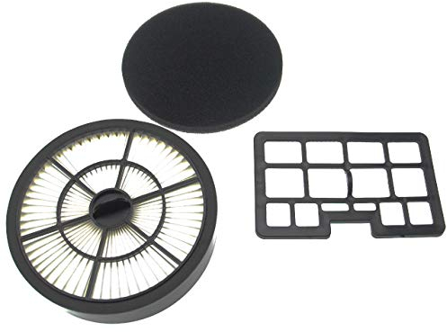 vhbw Filtre combiné compatible avec Hanseatic VC-T4020, VC-T4020E-1, VC-T4020ES-2, VC-T4020ES17 aspirateur - 2x Filtres de rechange