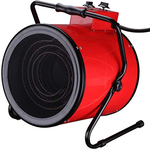 POOPFIY Outdoor Portable Camping Heater 3KW/5KW/9KW rapid Heating Electric Patio Heater, Multi-Speed Adjustment,For GardenAnd Outdoors,9KW