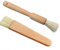 TOSSPER 2pcs Pastelería Pincel Natural Basting Cepillo Cepillo De Aceite De Cocina con De Madera Herramientas De Cocción para Mantequilla De Miel
