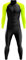 Atmungsaktiver Radklage Herren, Triathlon-Set, einteiliger Overall, Lange Ärmel/Hosen, mit Taschen 9d Gel. Pad, MTB Passen (Color : 02, Size : Small)