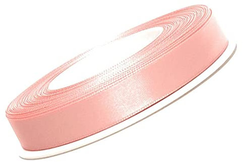 s.dekoda Satinband 25m x 10mm Rosa Schleifenband Dekoband Satin