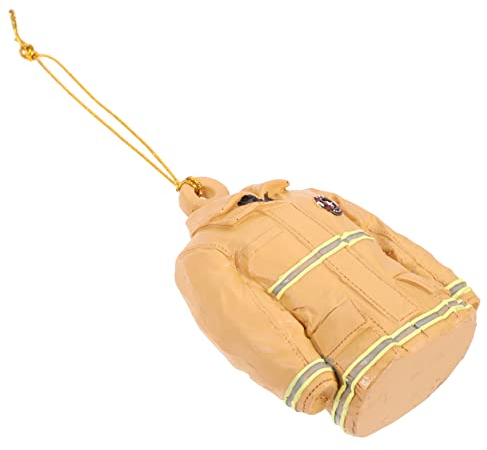 Cabilock Feuerwehrmann Kleidung Hängende Dekoration Kreatives Ornament Für Weihnachten Pflegeleicht Für Weihnachtsbaum Fenster Schöne Geschenkidee Für Feuerwehr-Fans