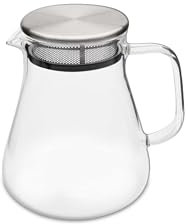 Karl Weis Teekanne aus Borosilikatglas mit Filter im Deckel, 800 ml, 17036