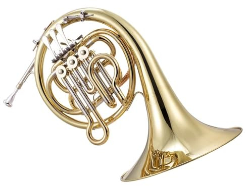 Waldhorn-Set Bb 3-Tasten-Einzel-Waldhorn In Gold