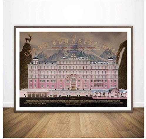 TPFRUPGD Puzzle 1000 Stücke Hölzerne Film Jigsaw Puzzle Im Grand Budapest Hotel Für Eltern-Kind Interaktives Spiel Spielzeug Puzzle Gx91Sz