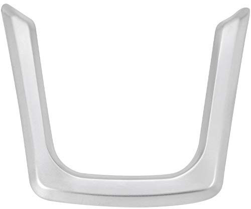 Yurhuit Abs Chrom Innen Lenkrad Abdeckung für Leopard Xe X760 Xf X260 F-Tempo F Tempo X761 E-Pace