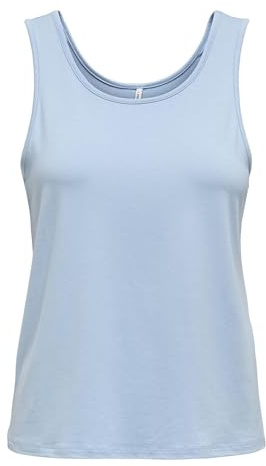 ONLY Women's Onlmoster S/L Tank Top JRS, Clear Sky, XS