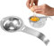 Eiertrenner für rohe Eier | Eiweißtrenner aus Edelstahl Tragbarer Eigelbteiler Eiweiß-Eigelbtrenner - Müheloses Trennen von Eigelb und Eiweiß, zum Backen und Kochen in der Küche