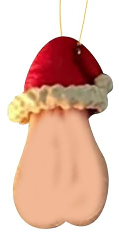 Weihnachtsdekoration,3D Hoden Weihnachtsbaumschmuck,Resin DIY Christbaumschmuck,Spoof Fun Anhänger Festival Dekoration,kreative Weihnachtsdekorationen,Autoanhänger,Hängende Bastelarbeiten 02