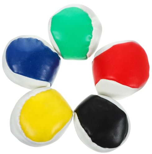 UPKOCH 5 Stück Sitzsäcke Sandsäcke Outdoor Sandsack Sitzsäcke Für Spiel Requisiten Wurfspiel Zubehör Wurf Sitzsäcke Sandsack Schaumstoff Blähton