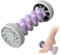 Schmerzen Massager Roller Utensilien für Fußmassage, Massagerolle Fußmassage Gummimassagerolle, Fußmassagerolle Tragbarer Muscle Roller Stick Fussroller Massage für Plantarfasziitis Stressabbau (Lila)