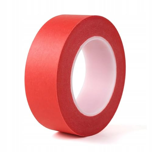 Rosfix Malerband RedLine Pro 50mmx50m Kreppband Rot Acrylkleber Papier