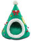 Tente de lit en forme d'arbre de Noël pour chats de petite et grande taille, lavable en machine, coussin ultra doux, antidérapant et chaud