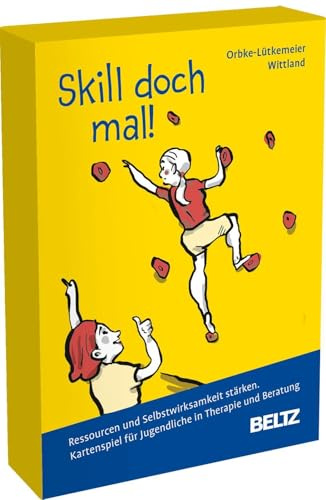 Skill doch mal!: Ressourcen und Selbstwirksamkeit stärken. Kartenspiel für Jugendliche in Therapie und Beratung. Mit 190 Karten und 20-seitigem ... cm und 5,9 x 9,2 cm (Beltz Therapiespiele)