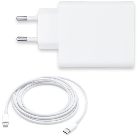 New Net - Alimentatore Caricatore Caricabatteria compatibile con ASUS Chromebook Detachable CM3, Chromebook Detachable CZ1, Chromebook Enterprise CX1 [USB-C, PD 61W]