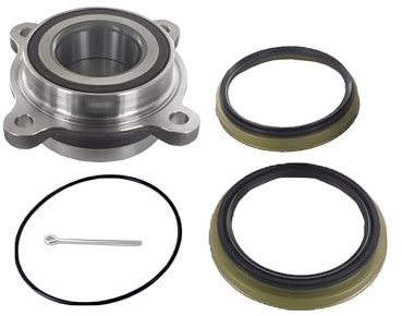 SKF Radlagersatz mit Wellendichtring VKBA 7633 Position Vorderachse Außendurchmesser 105,8 mm Höhe 103 mm Länge 151 mm Breite 154 mm - OE Qualität