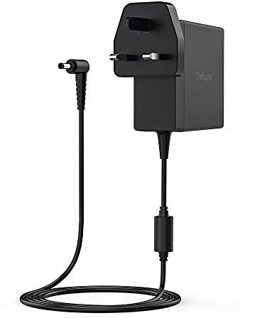 Delippo 120W 19V 6.32A AC Adapter Charger for MSI- Laptop CX62 GE60 GE60K GE62 GE70 GE70K GE72 GP60 GP70 GP72 GS60 GS70 MS-1756 MS-1757 A12-120P1A A15-120P1A ADP-120MH D