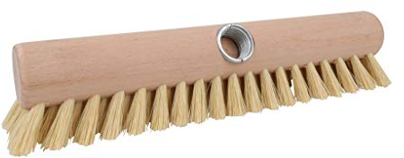 REDECKER 242528 Schrubber / Wischer, 28 cm, Rundholz, Buchenholz, Fibre (Naturfaser)
