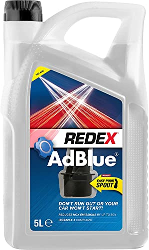 Redex RADD0029A 5L Adblue with Spout 5 Litre Fuel Additive Treatment Fluid