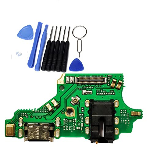 Visiodirect Connecteur de Charge avec Prise Jack et Micro pour Huawei P20 Lite